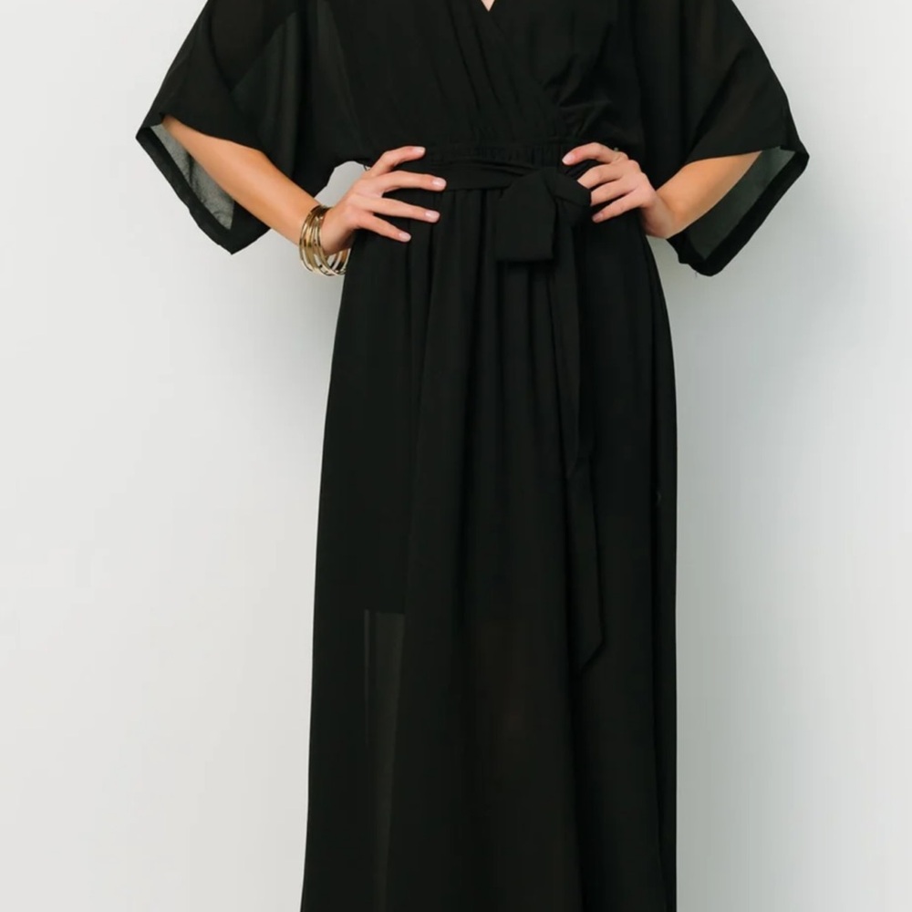 Baltic Born Black Maxi Dress